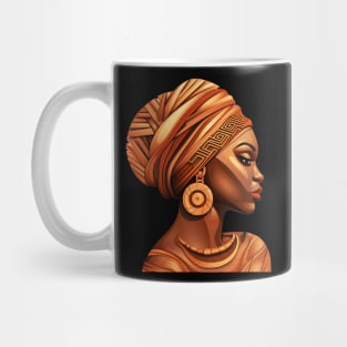 Afrocentric African Queen Black Pride Mug